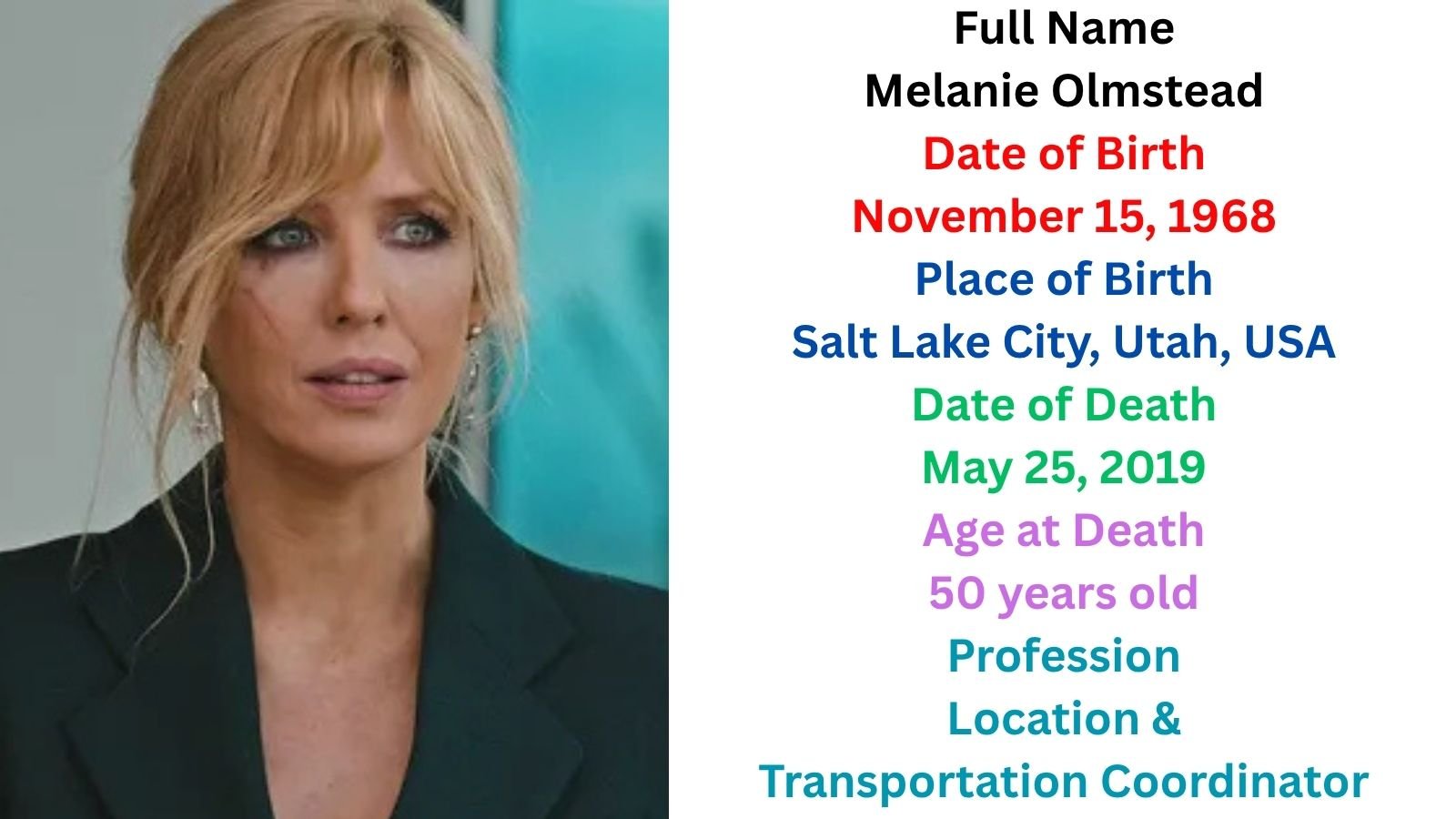 Woran starb Melanie Olmstead