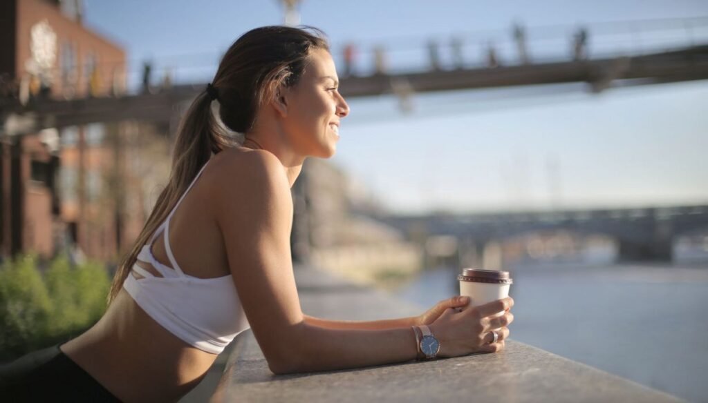 Kaffee und Fitness