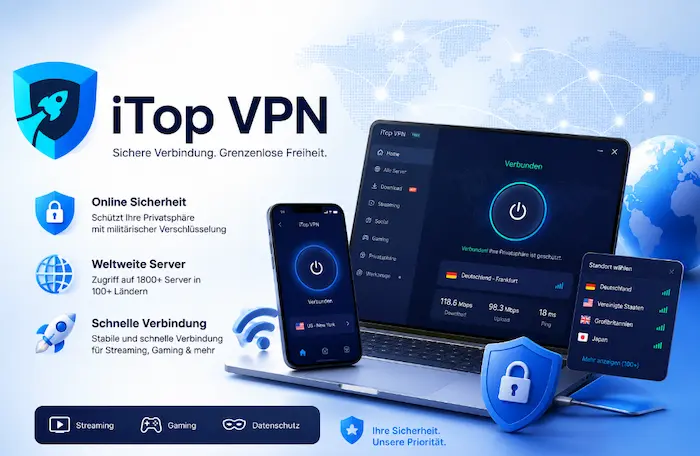 Streaming, Datenschutz und Sicherheit – die Vorteile von iTop VPN im Alltag Streaming, Datenschutz und Sicherheit – die Vorteile von iTop VPN im Alltag